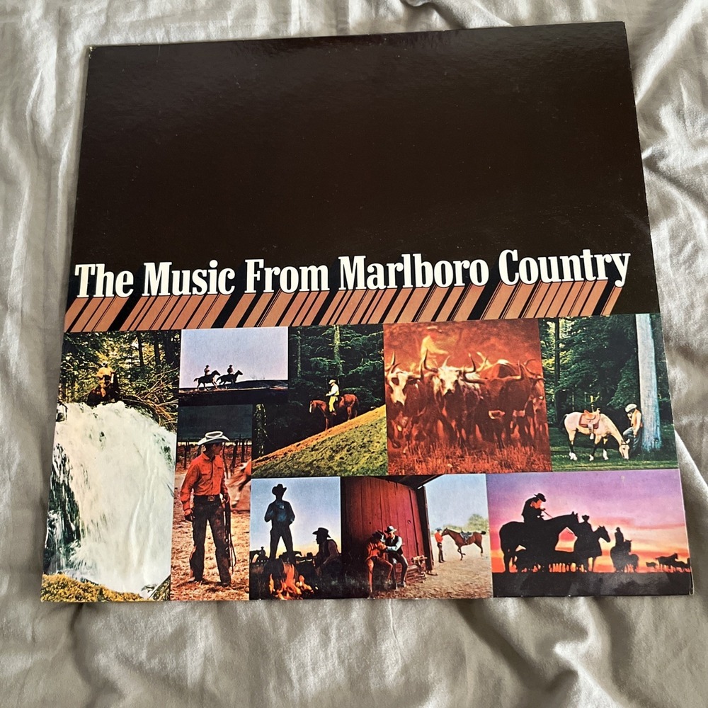 Elmer Bernstein – The‎ Music From Marlboro Country Vinyl LP 1967 United Artistst